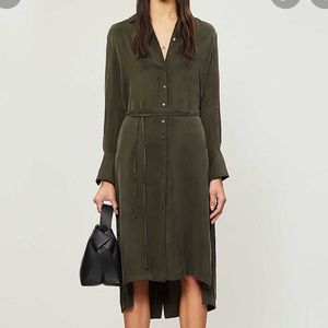 AllSaints Anya Shirt Dress Small